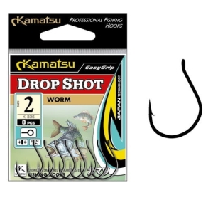 HACZYK KAMATSU WORM DROP SHOT K-336 1/0 8szt